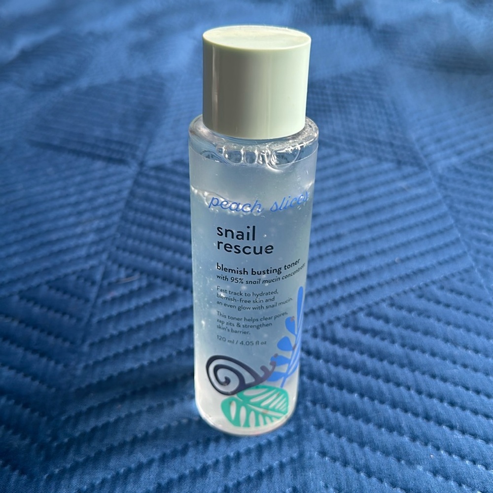 Peach slices snail rescue